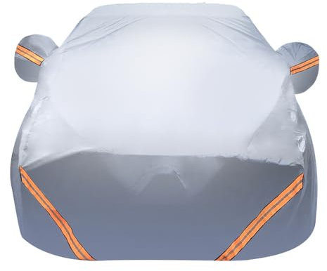 Vollgarage Kompatibel Mit Mini Cooper 3 Porte 2000-2022| Wasserdicht Atmungsaktiv Winddicht Outdoor Indoor Plane(White)