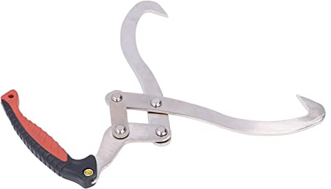 KIMISS Pinks de Troncos - Garra de Gancho de Manejo de Madera para un Fácil Levantamiento y Transporte de Leña, Ideal para Uso de Jardín, con una Sola Mano