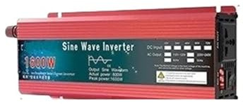 Convertisseur Convertisseur Puissance Solaire 12V 24V 220V 110V 1000W 1600W 2000W 3000W Onduleur Onde Sinusoïdale pour Transformateur LED Onduleur(1600W,60V,110V 60HZ)