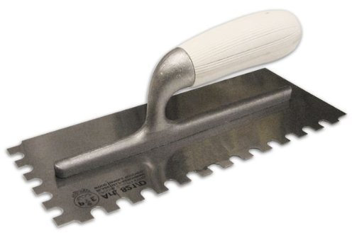 Frattone in Acciaio Dentato DX 2 Lati 280x120mm Pavan art. 821/SD Greca 10x10 mm