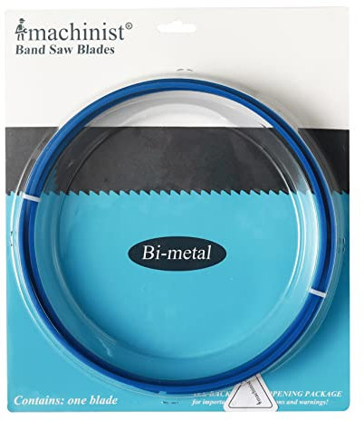 Imachinist S933414 M42 93 X 3/4 X 10/14tpi Bi-Metal Metal Cutting Band Saw Blades