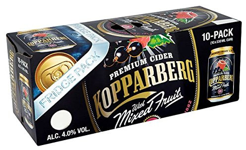 Kopparberg sidra Premium con fruta mezclada Fridge Pack 10 x 330 ml (Pack de 10x330m)