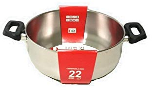 CASSERUOLA Promo CM.20 2_M BAK. Steel Pan.-16211-