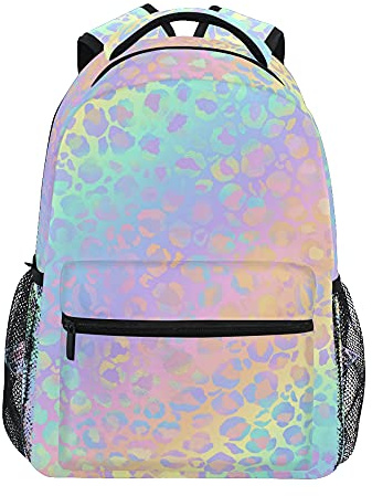 Kinderrucksack, Schultasche Große Kapazität Studenten Büchertasche Rucksack Rucksack Rucksack für Jungen Mädchen Erwachsene Teenager, Leopard 093, Einheitsgröße, Kinderrucksack
