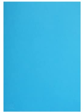 BIGO Präsentationsmappen DIN A4, 10er-Pack, 240 g/m², Kalifornischeblau | Dokumentenmappen aus Karton mit 3 Innenklappen, Stabile Mappen für Angebote, Projekte & Geschäftsberichte