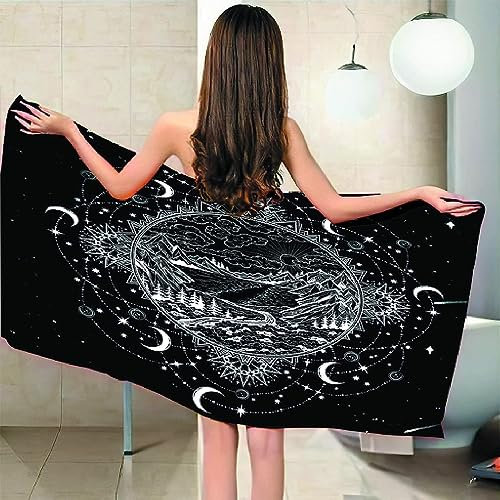 Telo Mare Grande Microfibra Asciugamano Da Spiaggia Modello Astratto Teli Mare Asciugatura Rapida Leggero Coperta Da Viaggio Xxl 150 X 200 Cm Terreno Per Palestra Yoga Nuoto Campeggio -5E1H