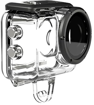 O'woda Custodia Impermeabile per Insta360 GO 3, Custodia Protettiva Impermeabile Fotografia Subacquea Caso con Copertura Posteriore Touchscreen per Insta360 GO 3 Fotocamera Accessori - 40M