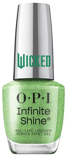 OPI x Wicked OPI'm Phosphorescent! Smalto Infinite Shine - Smalto per Unghie in Edizione Limitata, Smalto Verde Fosforescente, Lunga Durata, 15ml