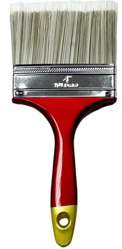 Maestro craft 4 Inch Paint Brush Brushes Decorating DIY Wall Fence Home Decks House Wood Set