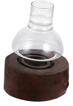 RORPOIR 1pieza Soporte De De Madera Vintage Cubierta De Adorno De Mesa para Decoración De Elegantes