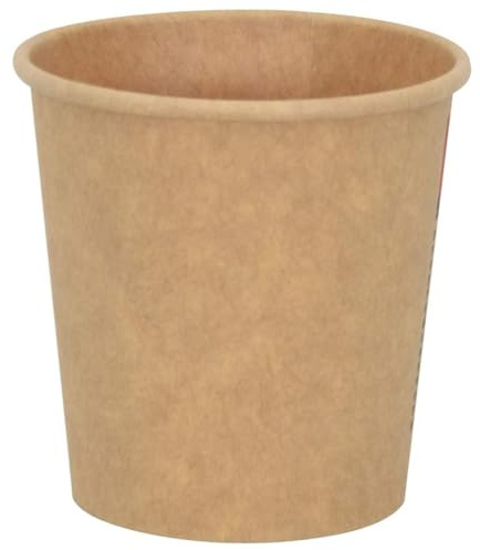 vidaXL Pappbecher 1000 Stk. 4oz 100ml Braun