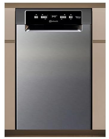 Bauknecht BK6UC11BS7A0X teilintegrierbarer Geschirrspüler (45 cm)/ ActiveDry/Sensorprogramm/PowerClean/Besteckschublade/Hygiene-Programm/Vollwasserschutz/Multizone/Startzeitvorwahl