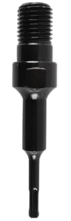 Orivin Water Drill Adapter SDS PLUS Shank 1-1/4 UNC Black Steel Accessory Convert Impact to Water Drill​