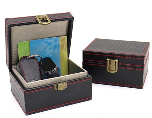 URMONA Faraday Box Chiavi Auto, Blocco Segnale RFID Keyless Go Antifurto | Schermatura anti RFID, custodia chiavi, protezione telecomando, Keyless Go, Relay Attack, casa ufficio, accessori auto sicuri