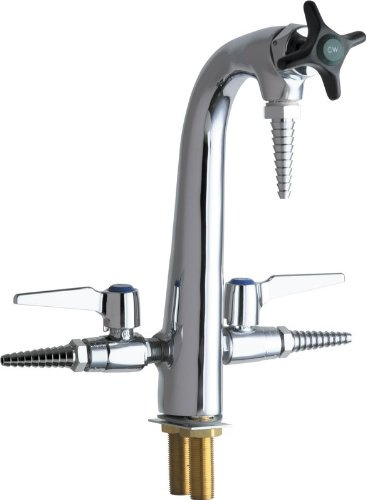 CHICAGO FAUCETS 1332-CP Combination Triple Service Fixture