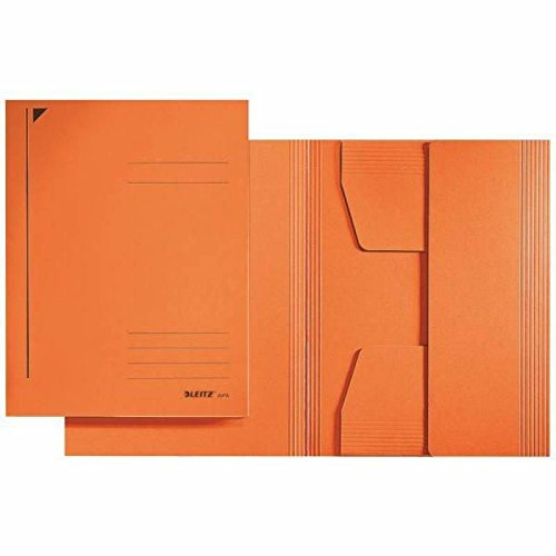 Leitz Jurismappe A4 430g/qm Karton (25er Packung, orange)