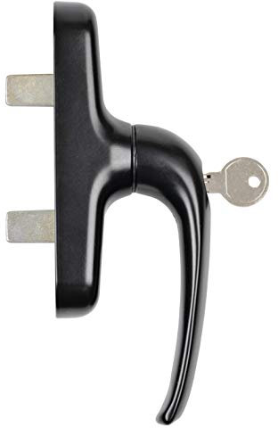 Cambesa 867102 - Cremona Europea con Cerradura 710, Apertura Interior, color Negro