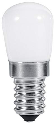 Herexty LED-Kühlbirne LED E14 Kleine Edison-Schraube Warmweiß (2700-3000K)/Weiß (6000-6500K), 25W-30W Halogenlampe Äquivalente Mini-Gefrierschrank-LED-Glühlampe(Cool white)