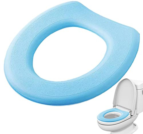 Toilet Seat,Toilet Seat Cushion,Soft Thicker Toilet Seat Covers for Bathroom, Washable Warm Toilet Seat Pad to Add Extra Padding