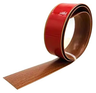 Floor Transition Strip, Glue-Free Self-Adhesive Wooden Floor, Flat Buckle Pressure Strip Threshold Gap Strip, Length 500cm, Width 4cm/5cm(A,4cm)