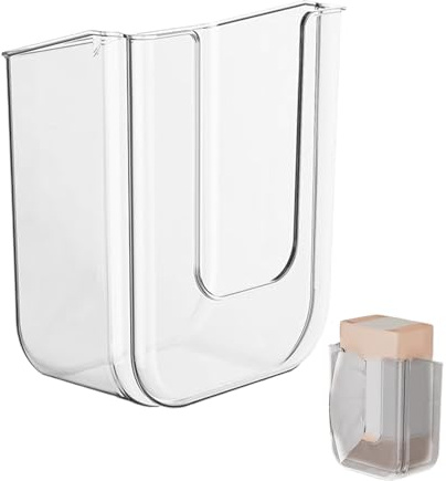 Dispensatore di salviettine umidificate, porta biancheria da bagno | Organizzatore della scatola di supporto per salviette contenitore a parete,Dispensatore di tessuto adesivo di montaggio sicuro per