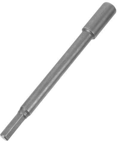 SHINEOFI Drill Reach Secure Locking Extended Mechanism 3/8 Inch, Hex, Shank Bit Extension, Rod Steel for DIY Projects, Electricians and Gardeners