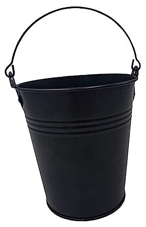 ibasenice Secchio per da Barbecue Contenitore per Realizzato Materiali Affidabili per Prolungato Facile da Pulire Maniglia Portatile e Grande capacità per Esterno