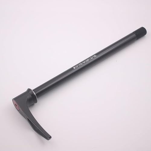 Leva per perno passante per bicicletta, 12 x 142/148 mm, progettata per regolazioni rapide e bloccaggio sicuro (12 x 123 mm)