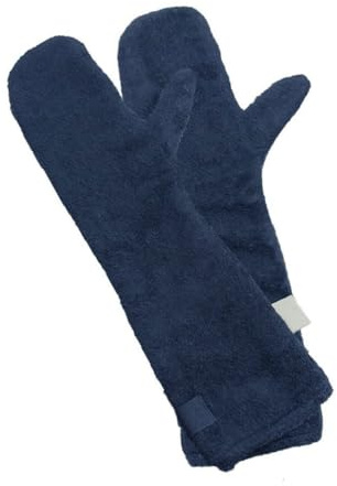 NUOBESTY Reinigungshandschuhe Wasserabsorbierend Saugfähige für Hunde und Welpen und Tragbar aus Faser zum Trocknen der Pfoten Zufällige Farbe für Fellpflege