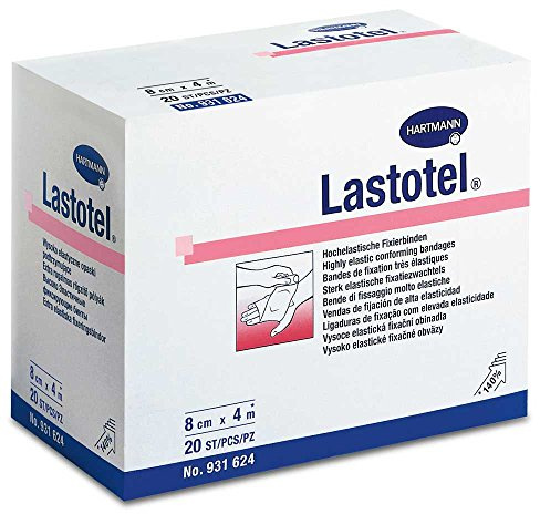 Peha-Lastotel 8cmx4m, 100 Binden, Fixierbinde, Verband