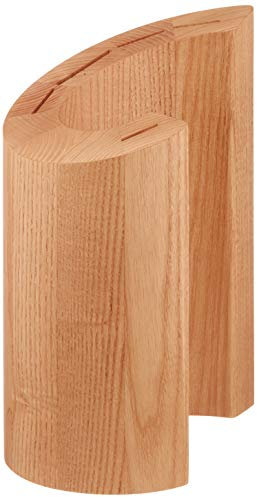 Berkel International - Ceppo portacoltelli in legno di quercia invernale, arancione, 31 x 13,5 x 10 cm
