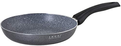 Aeternum, Trudi Revolution, Padella Antiaderente, Diametro 18 cm, Adatta all'Induzione, Alluminio, Grigio