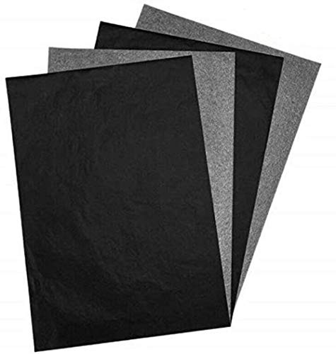 100 Feuilles Papier Transfert Pour Bois, Papier et Autres Surfaces Artistiques, Papier Carbone Format A4 Pour les Projets, les Écoles, le Travail, la Maison