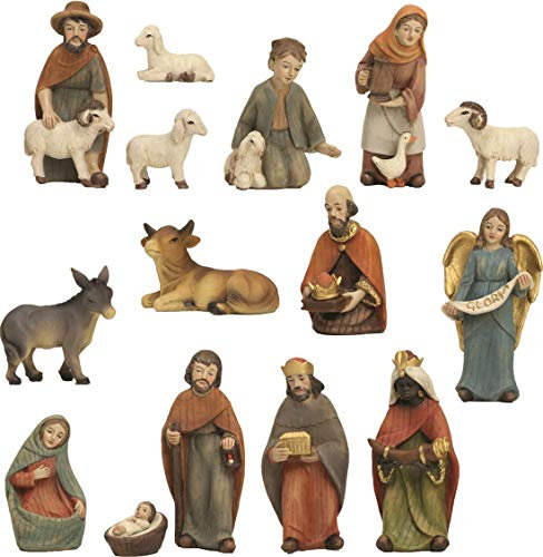 Dekop Krippenfigur Krippenset 15-TLG, modern passend für 10cm Figuren (44635283839)