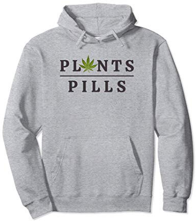 420 Pot Leaf Grafica/Medical Marijuana Plant Dire/Erbaccia Felpa con Cappuccio
