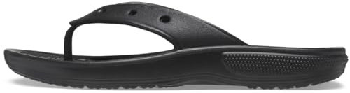 Crocs Unisex Adulto Classic Crocs Flip Chancla de dedo, Black, 38/39 EU