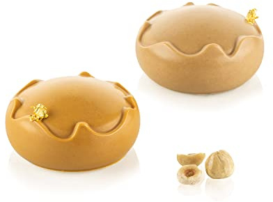 silikomart Stampo in Silicone per Dolci Splash 110 ml per Monoporzioni