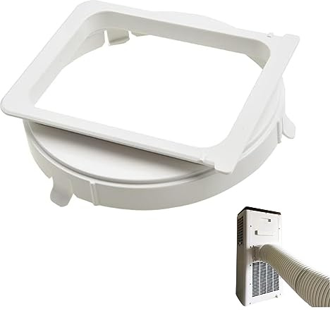 Portable Air Conditioner Hose Adapter 5.91x5.91inch Replacement Air-Conditioning Duct Tube Pipe Connector Fitting Interface, Square Accessories