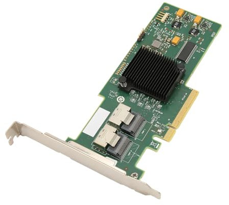 LSI SAS2008 Smart Array-Karte, LS I9210 8i 6 GB Raid-Controller-Karte, SAS SFF8087 SATA-Controller-Karte für für Linux Desktop