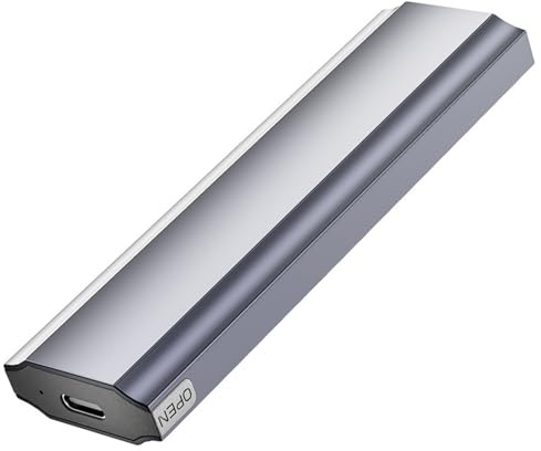 HDKEAN M.2 NVMe SSD 10Gbps USB 3.1 To M.2 SSD Adapter Aluminum Alloy External NVMe SSD