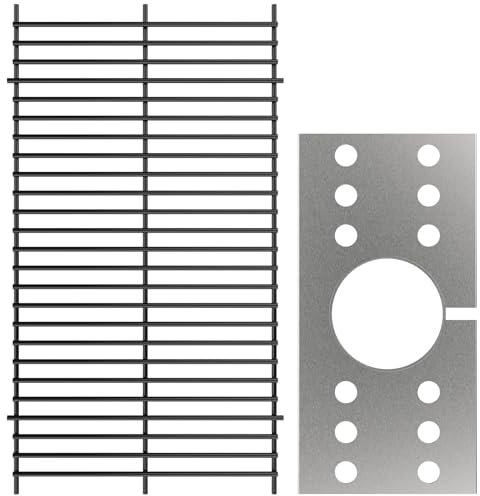 Grill Parts for Broilmaster Grill Parts P3, D3 Series Grills, B101061 Briquette Rack, DPP6SS Heat & Wind Deflection Shield Replacement Parts for Broilmaster D3BL (2003), D3BL-1, P3BL (2003), P3BL-1