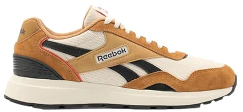 Reebok Unisex Gl1100 sneakers, Court Brown tvättad svart alabaster, 42.5 EU