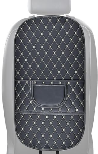 Housse de siège arrière de voiture – Housse anti-coup de pied pour dossier de siège auto – Outil de protection haute élasticité pour petite voiture, berline, camion et camping-car