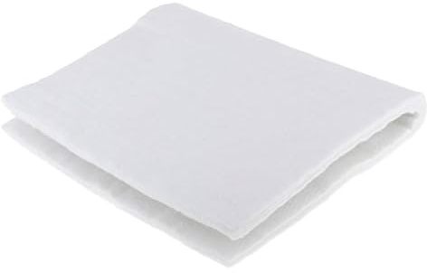 CiCixixi Laine de verre 60x30x2.5cm haute température pour pot d'échappement | Laine de roche haute température (670°C) pour silencieux. Réduit bruit. Facile à poser. Moto scooter mobylette enduro quad.