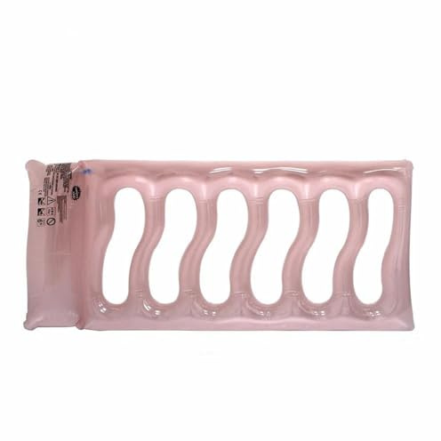 4-i-1 multi-purpose simbassänger Uppblåsbar Flytande Radvåg För Vuxna Transparent Schäslong Förtjockad Vattenmadrass Pool(Bean paste powder)