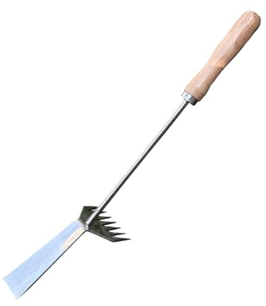 Attrezzi per Diserbo Giardinaggio,Utensili da Giardino Antiruggine Manuali | Strumenti per Diserbo con Manico Lungo | per Giardino Prato Esterno Fattoria Coltivazione Paesaggistica