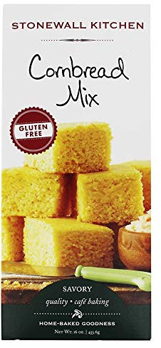 Stonewall Kitchen Sans gluten mélange de pain de maïs, boîte de 16 onces Pain au maïs 16 Ounce Jaune
