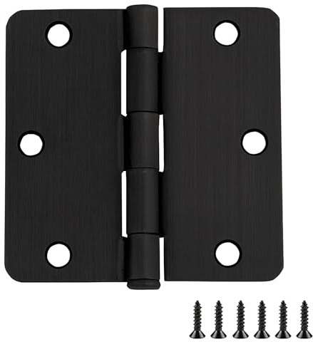 Design House Interior Door Hinge, 3.5, Oil Rubbed Bronze