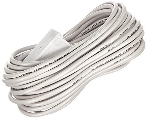 Hama DSL-router-anslutningskabel, TAE-F till RJ45, 6 m (lämplig för DSL/ADSL/VDSL, TAE-F till Western-kontakt 8p2c, telefonkabel för anslutning av modem&routrar till telefonuttag) TAE-anslutningskabel vit