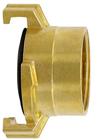 VARIOSAN Schnellkupplung Innengewinde 12289, 1 1/4 IG, Messing blank, System Geka